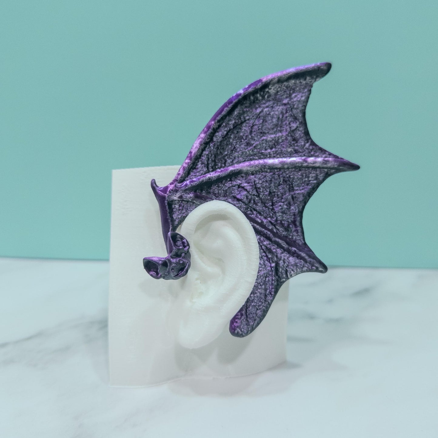 Bat Ear Cuffs (Set of 2): Fantasy Cosplay Jewelry, No Piercing, Holiday Exclusive