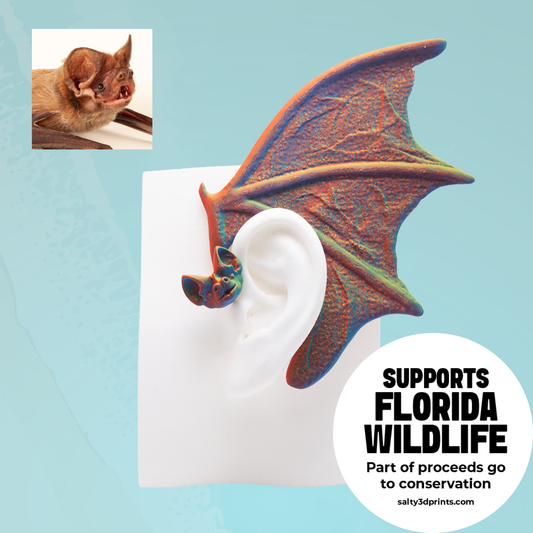 Bat Ear Cuffs (Set of 2): Fantasy Cosplay Jewelry, No Piercing, Holiday Exclusive