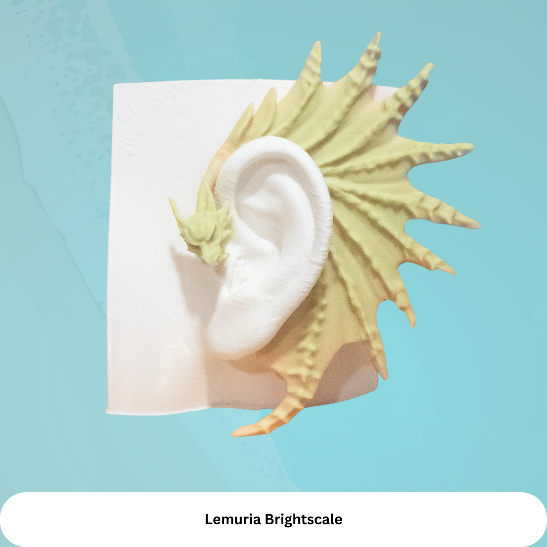 Dragon Ear Cuffs (Set of 2): Fantasy Cosplay Jewelry, No Piercing