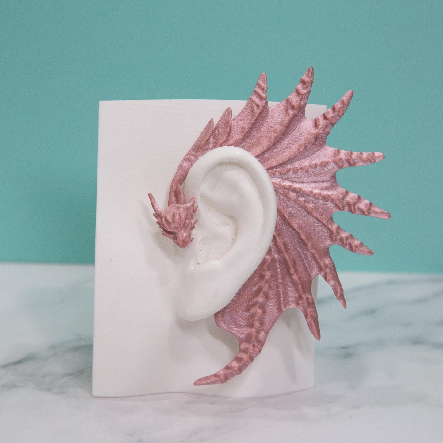 Dragon Ear Cuffs (Set of 2): Fantasy Cosplay Jewelry, No Piercing