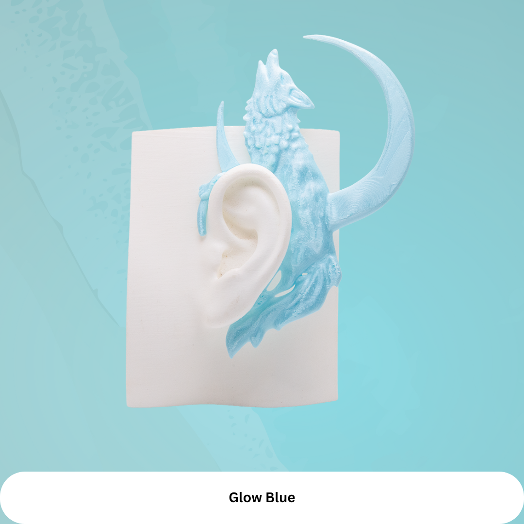 Dire Wolf Moon Ear Cuff