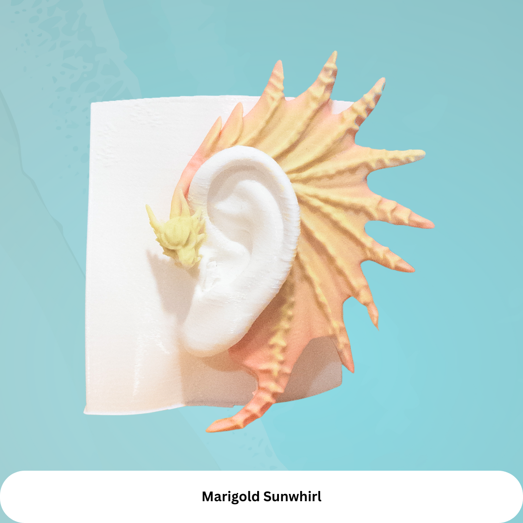 Dragon Ear Cuffs (Set of 2): Fantasy Cosplay Jewelry, No Piercing