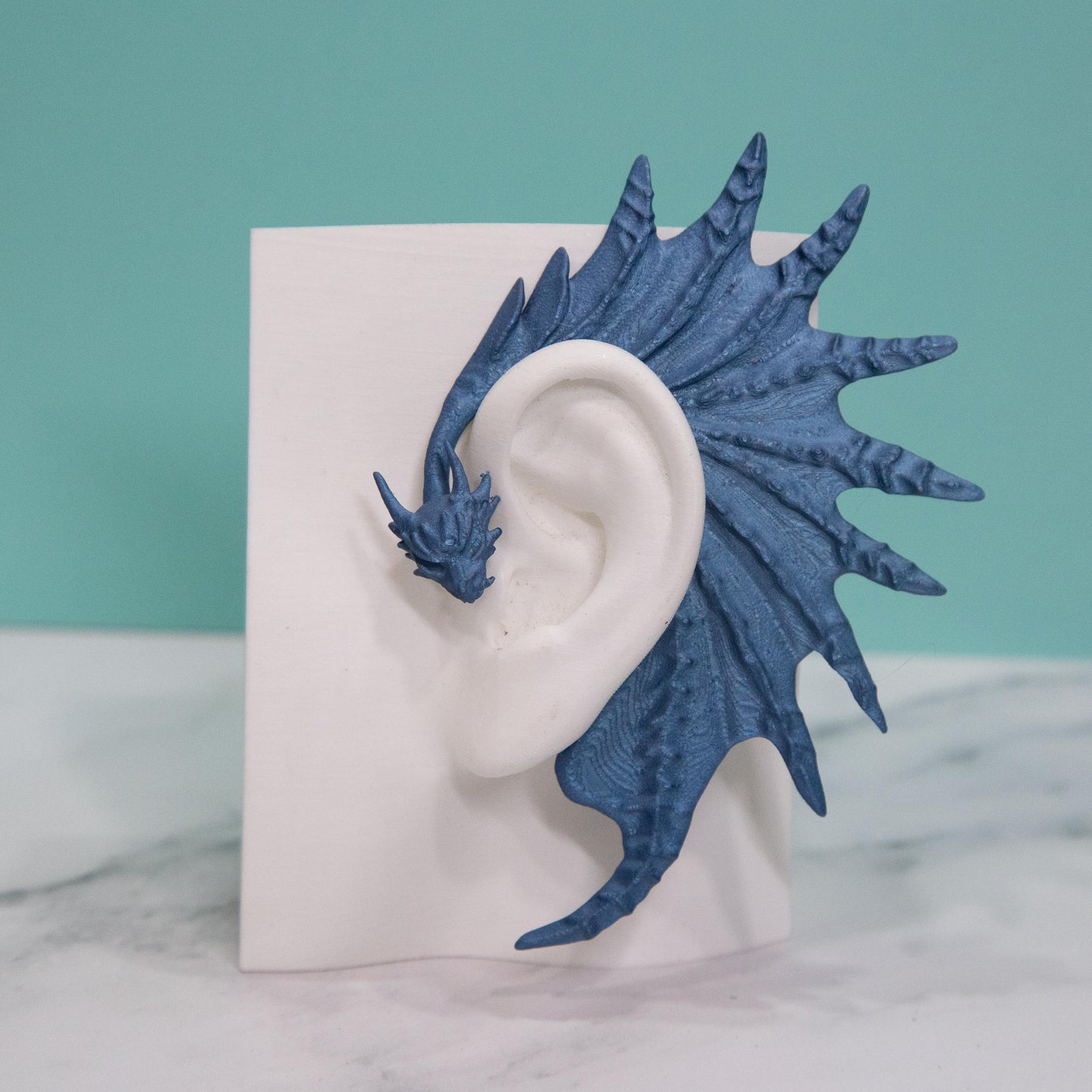 Dragon Ear Cuffs (Set of 2): Fantasy Cosplay Jewelry, No Piercing