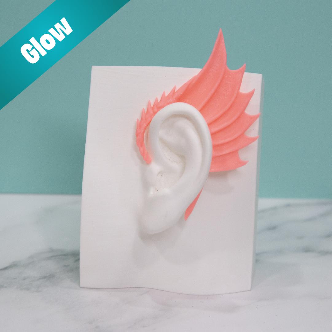 Dragon Ear Cuffs (Set of 2): Lightweight Cosplay Jewelry, Kid-Friendly