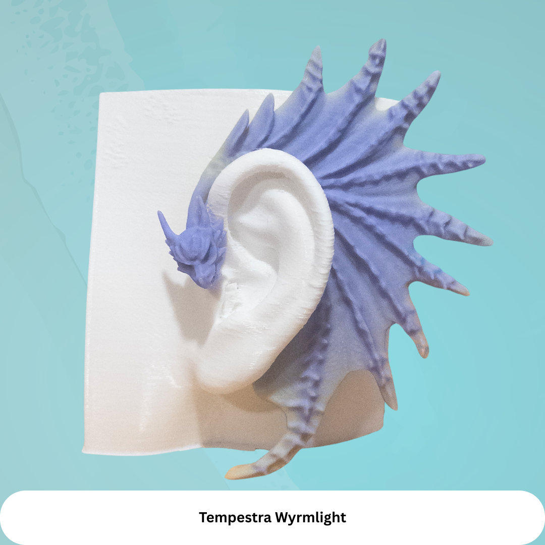 Dragon Ear Cuffs (Set of 2): Fantasy Cosplay Jewelry, No Piercing