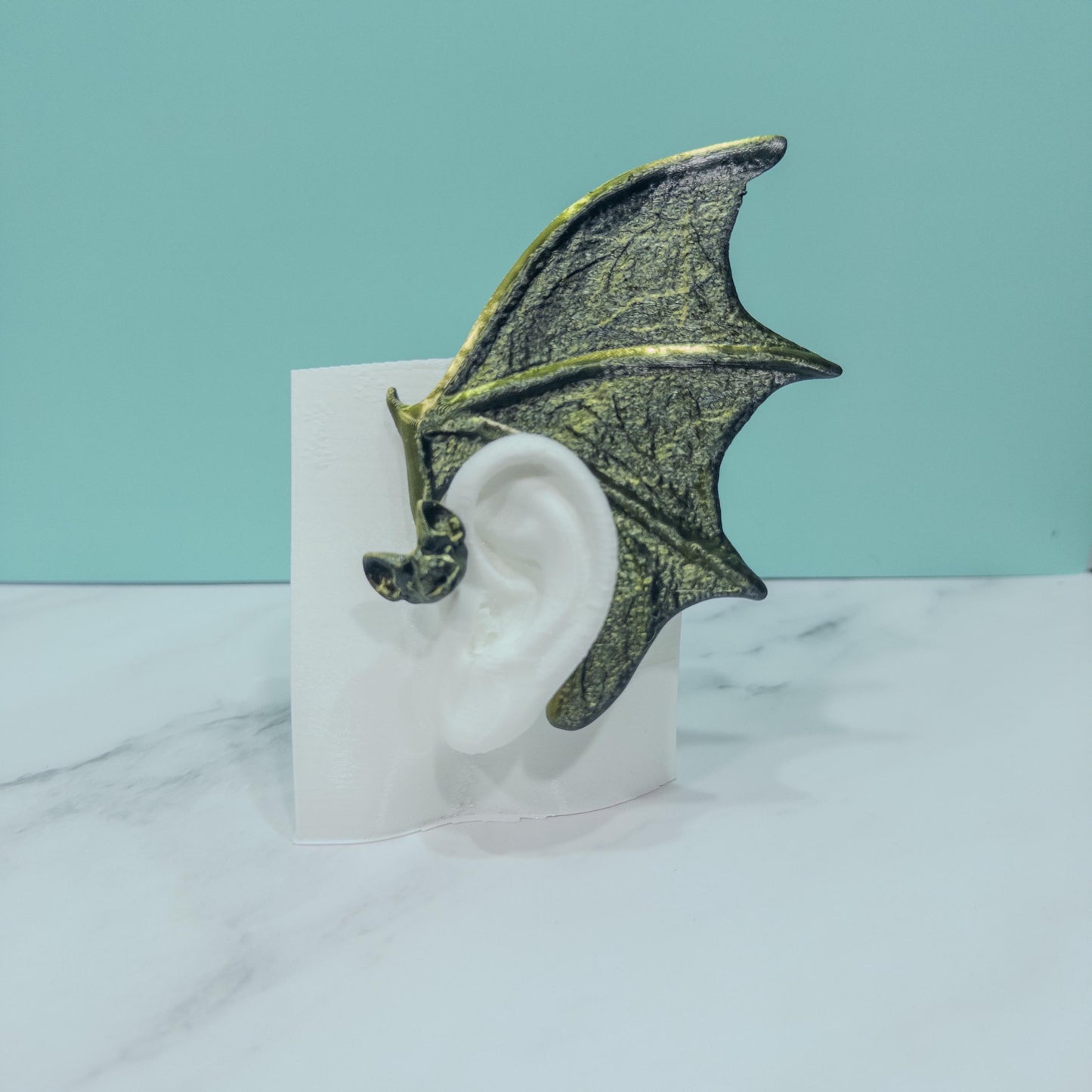 Bat Ear Cuffs (Set of 2): Fantasy Cosplay Jewelry, No Piercing, Holiday Exclusive