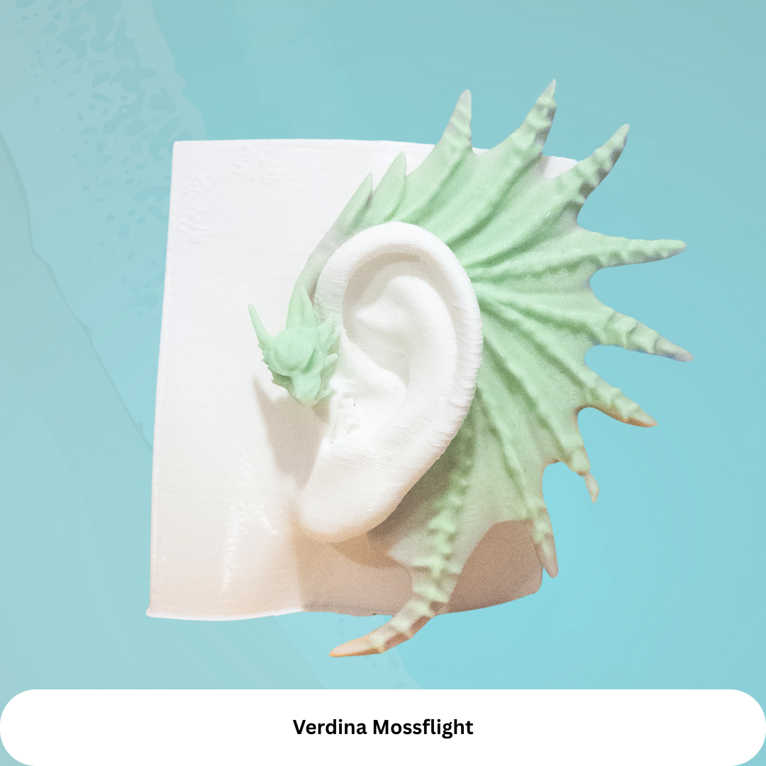 Dragon Ear Cuffs (Set of 2): Fantasy Cosplay Jewelry, No Piercing