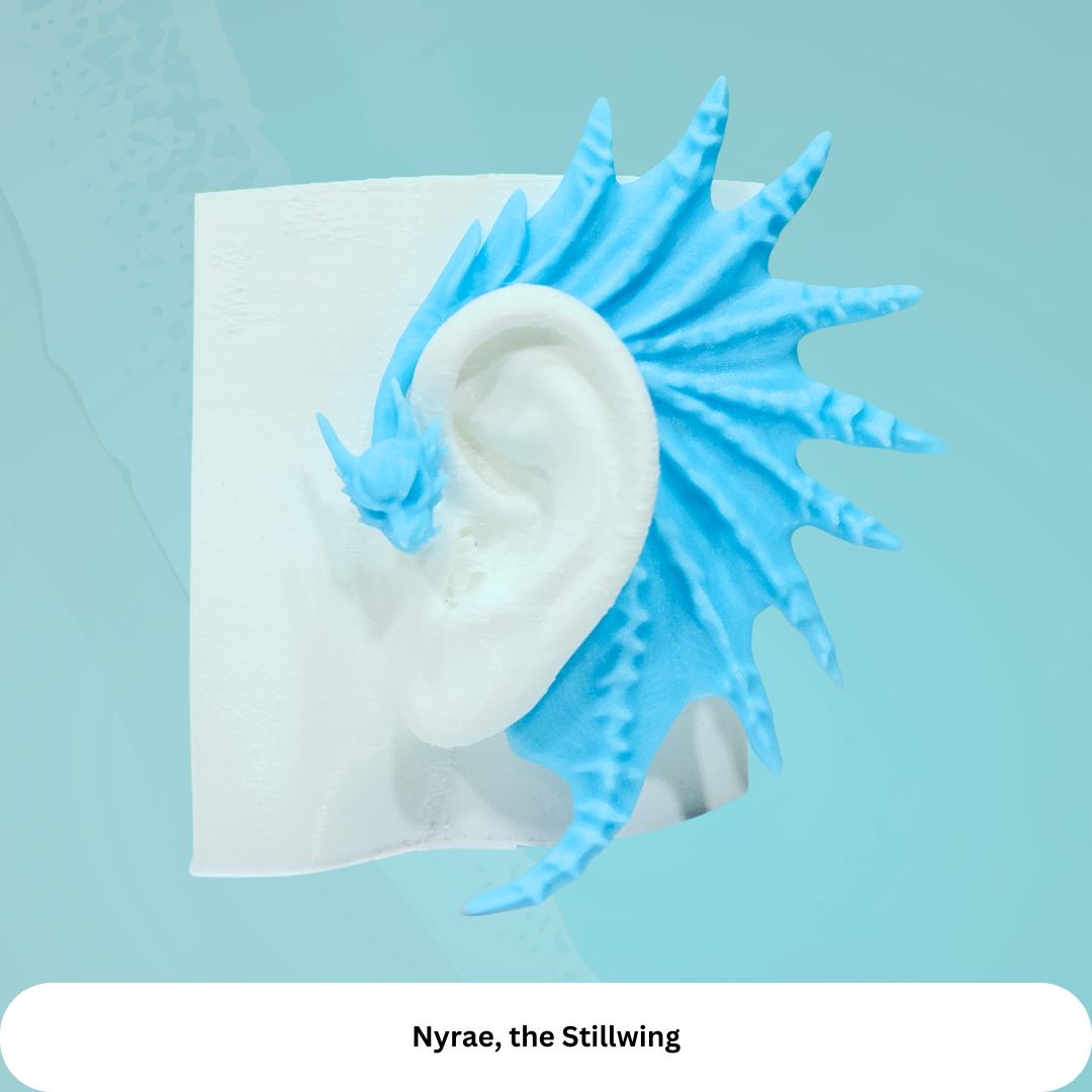 Dragon Ear Cuffs (Set of 2): Fantasy Cosplay Jewelry, No Piercing