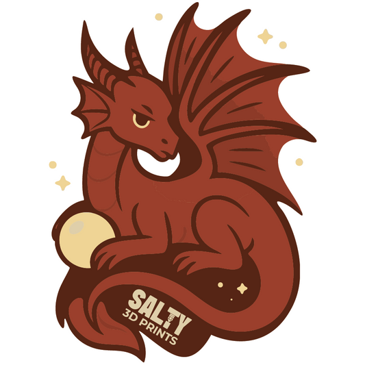 Red Dragon – 3" Vinyl Sticker