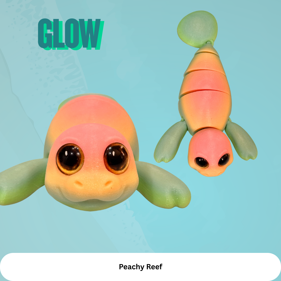 Smart NFC Flexi Manatee — Floating Toy + Tap-to-Learn Manatee Facts!