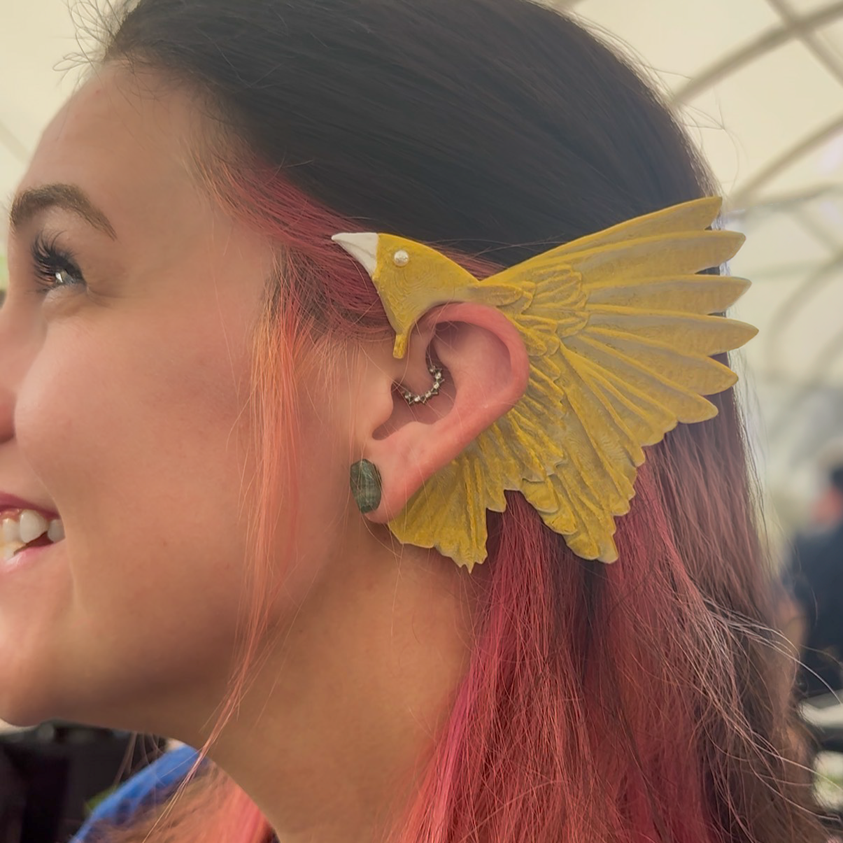 Florida Grasshopper Sparrow Earcuffs