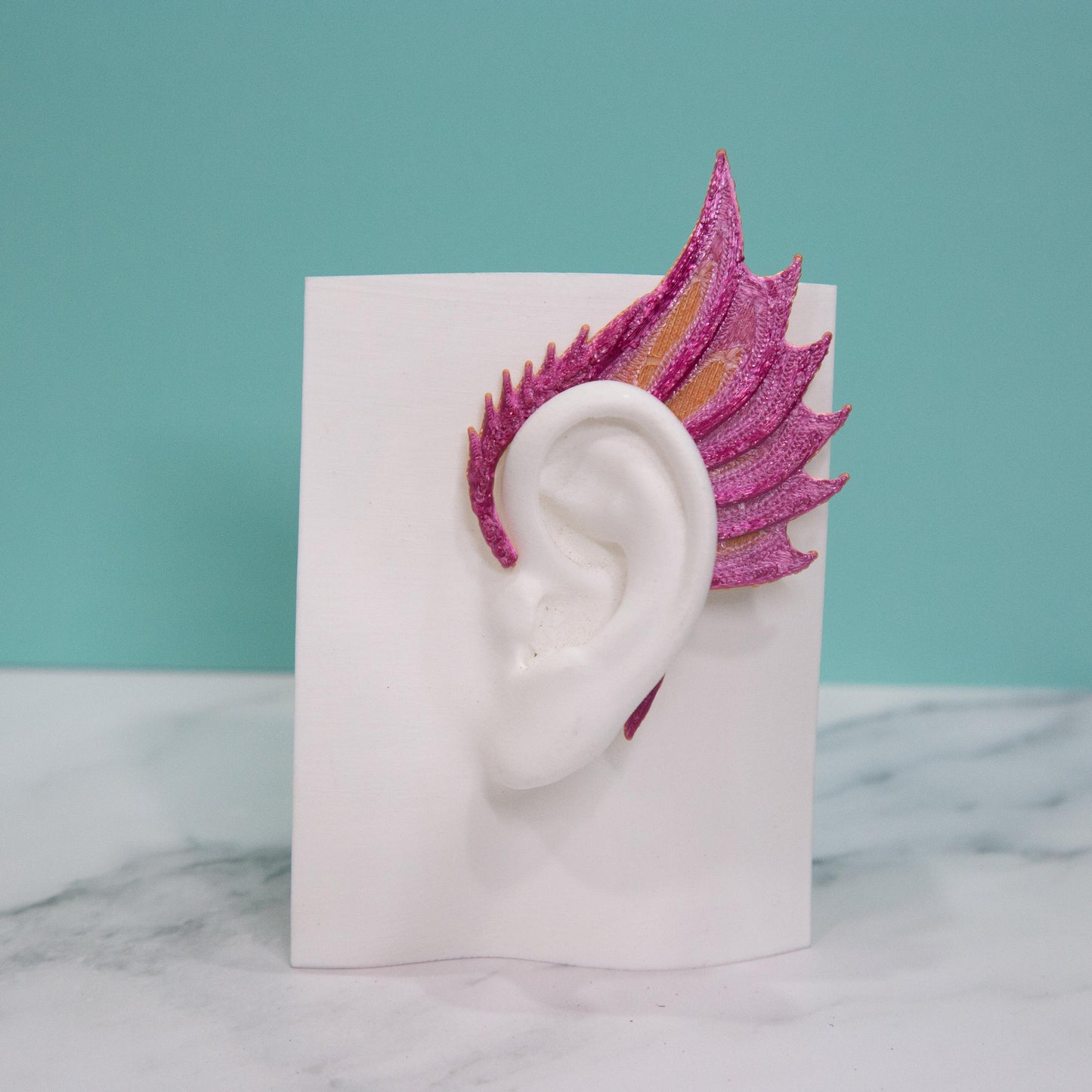 Dragon Ear Cuffs (Set of 2): Lightweight Cosplay Jewelry, Kid-Friendly