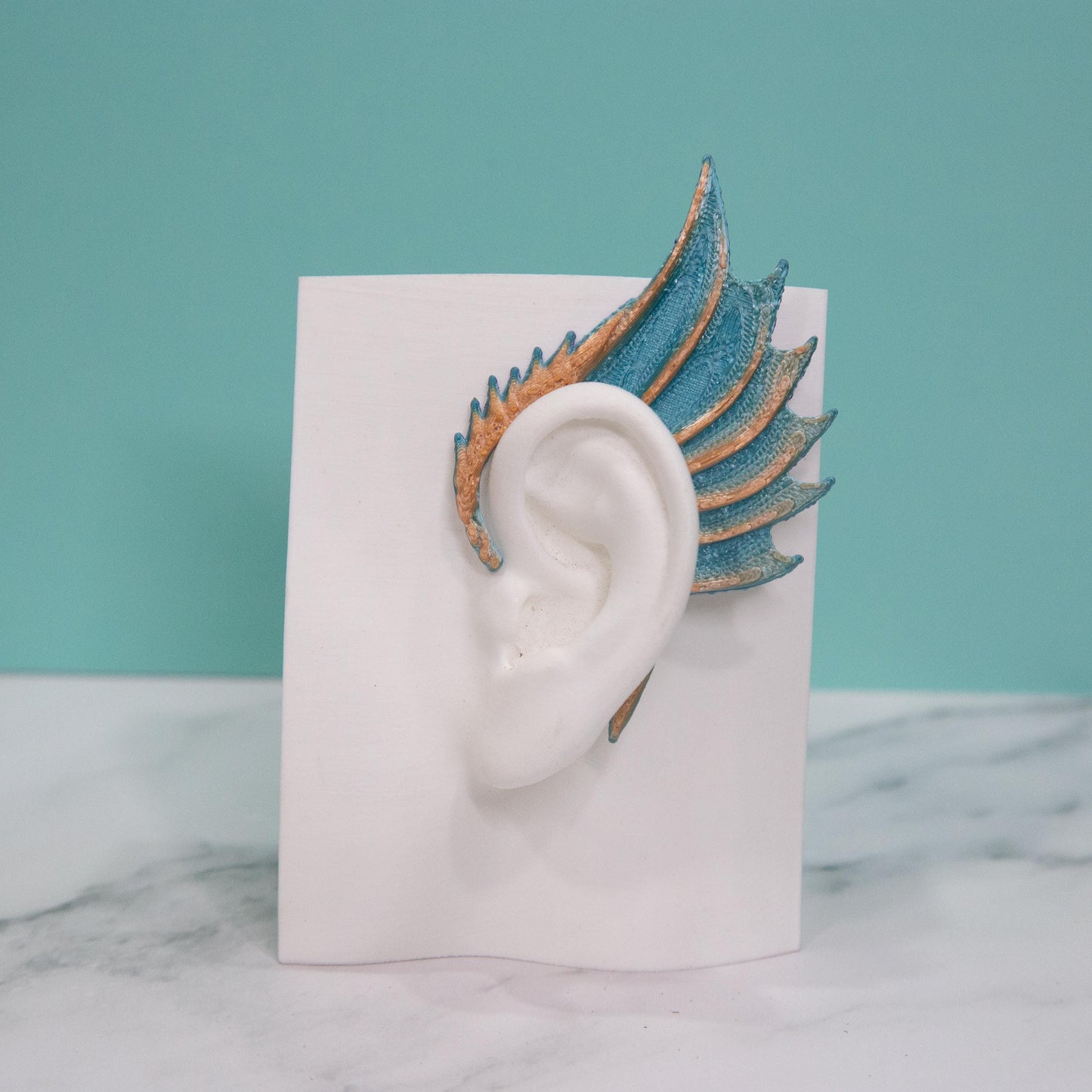 Dragon Ear Cuffs (Set of 2): Lightweight Cosplay Jewelry, Kid-Friendly