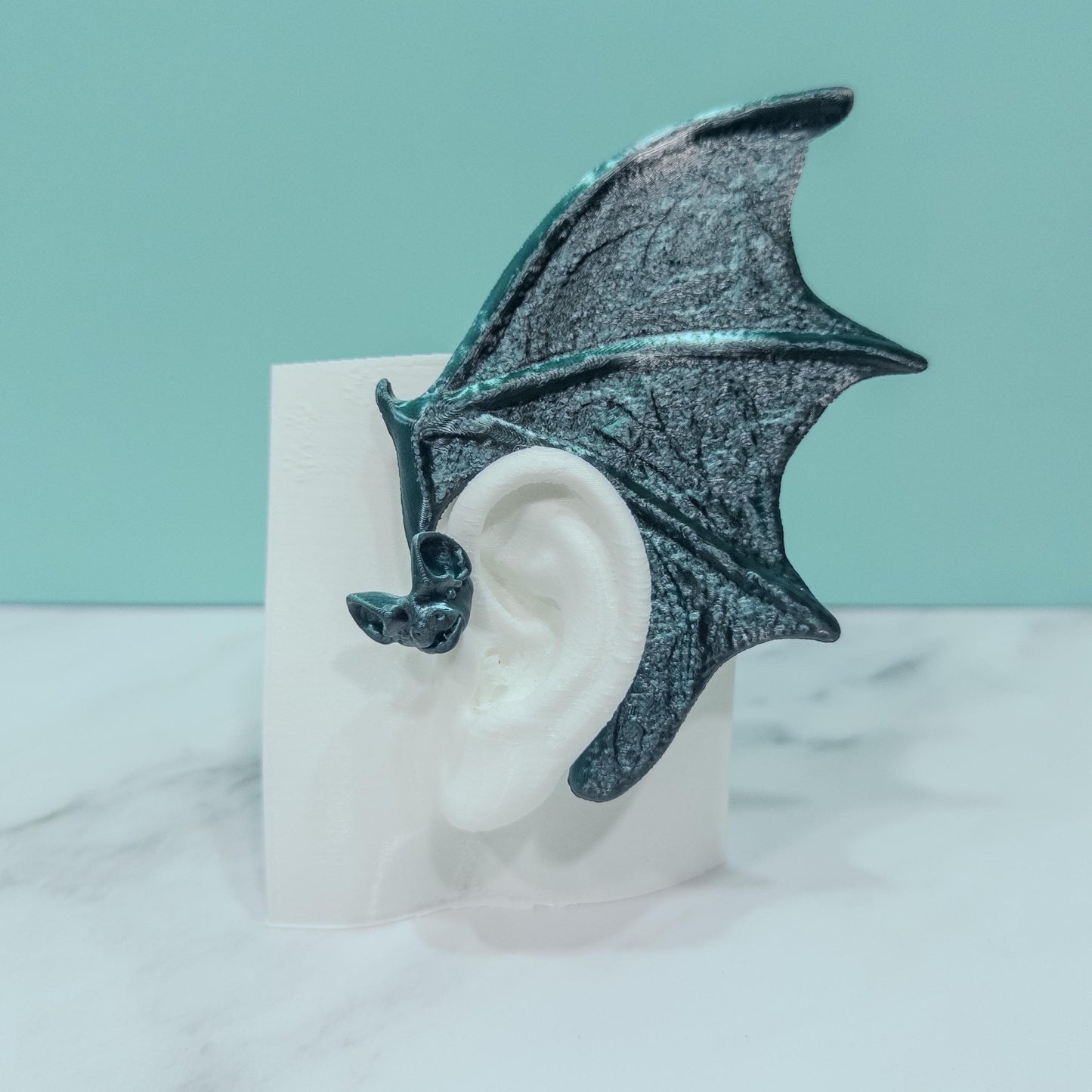 Bat Ear Cuffs (Set of 2): Fantasy Cosplay Jewelry, No Piercing, Holiday Exclusive