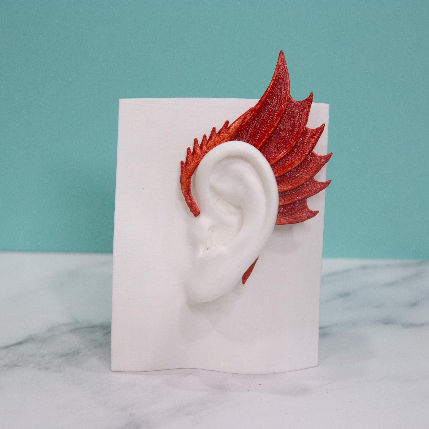 Dragon Ear Cuffs (Set of 2): Lightweight Cosplay Jewelry, Kid-Friendly